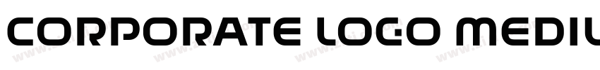 Corporate Logo Mediu字体转换